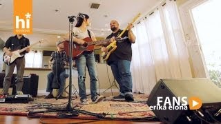 Erika Elona - Fans (HiSessions.com Acoustic Live!)