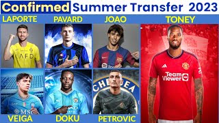 🚨 ALL CONFIRMED TRANSFER NEWS TODAY SUMMER 2023,IVAN TONEY TO UNITED, PETROVIC TO CHELSEA, DOKU TO C