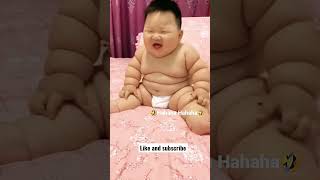 SUMO BABY LAUGH🤣😄#baby#laugh#happy#healthy#smile#cute#ytshorts#op#funny#reaction#funnyvideo#lol#ad