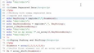 PHP Programming 14 Array Functions 2