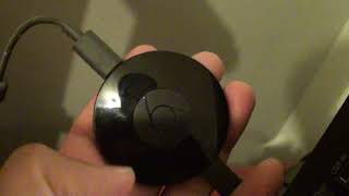 Chromecast: How to Factory Reset Using Black Reset Button