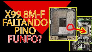 HUANANZHI X99 8M-F FALTANDO PINO LIGO? (AO VIVO)