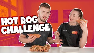 ⎟HOT DOG CHALLENGE 😂⎟KUSH MUNET ME HANGER MA SHUM ?? ⎟SHIKONE KUSH FITON +DENIM ❤️⎟