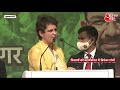 farmers protest muzaffarnagar किसान पंचायत में priyanka gandhi बोलीं pm अहंकारी राजा की तरह