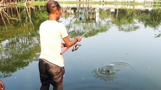 Fish Hunting | Fishing with Hook | Tilapia Fish Catching By Hook