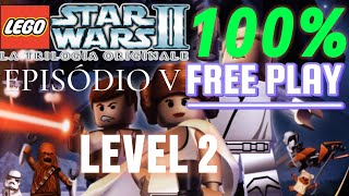 Lego Star Wars 2 episódio 5 level 2 free play e challenge.