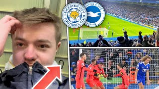 LATE Brighton LIMBS As MITOMA SCORES A SCREAMER! Leicester Frustrated | Leicester 2-2 Brighton Vlog