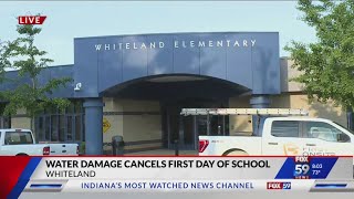 Whiteland Elementary cancels first day of classes after water damage