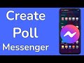 How to Create Polls in Messenger App Group Chat? Polls & Vote in Messenger App