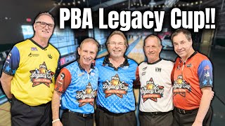 Return Of The Greatest Bowlers Of All Time!! PBA Legacy Cup Pre-Show Show