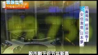 【李四端的雲端世界】2013/04/20日圓獨強 經濟迎春! 安倍激進\