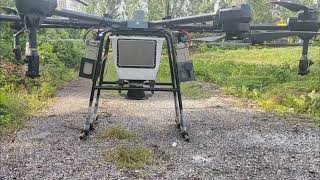 HF T92 92-Liter Drone-Specific Spreader #drone #agriculture #agriculturedrone #uavdroneagricultural