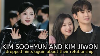 Kim soohyun and Kim jiwon just drop another hints again! (they're lowkey supporting each other)