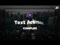 Smooth Text Animation In After Effects - After Effects Tutorial (Free Project File)