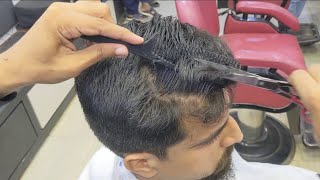 ASMR BARBER/ Hard Hair Amazing Transformation #alrayaanhairstudio