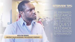 Kelvin Binns with The Hershey Company | Interview Tips