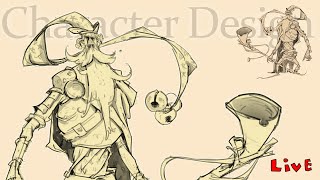 Wizard Character Design w LashyLp - Livestream #12