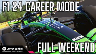 F1 24 New Career Mode FULL WEEKEND