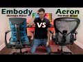 Herman Miller Logitech Embody VS Aeron Gaming Chair - How Do These AMAZING Chairs Compare?