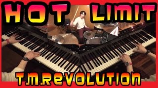 HOT LIMIT / T.M.Revolution ( COVER ) 【piano×drum】 一人二役