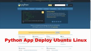 Get Your Python Application Deployed on Linux – Expert Support & Fast Setup!