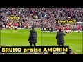 🎥Man United Players Celebrates Zirkzee Goal with Ruben Amorim, Crazy Reaction at Old Trafford 🔥