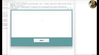 Python Text-to-Speech App Using Tkinter & pyttsx3 | Beginner Tutorial