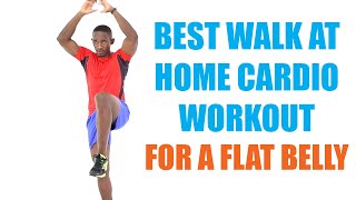 Best Walk at Home Cardio Workout for A Flat Belly 🔥 Burn 250 Calories in 30 Minutes 🔥
