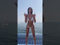 tiktok 白水着美女