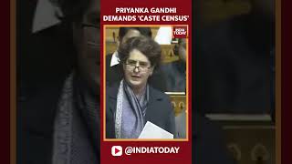 Wayanad MP Priyanka Gandhi Raises The Demand For 'Caste Census' In Her First Parliament Speech