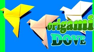 How to make an Origami Dove for the  Peace Day by Devlin Fox