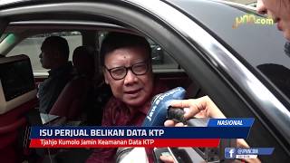 Tjahjo Kumolo Jamin Keamanan Data KTP