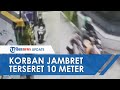 Viral Video Detik-detik Pria Berhelm Ojol Jambret Wanita di Bandung, Korban Terseret hingga 10 Meter