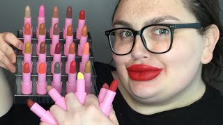 Lip Swatching EVERY NEW Jeffree Star Cosmetics Velvet Trap Lipstick