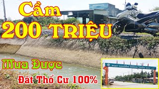 Cầm 200 TRIỆU Mua Được Miếng Đất Thổ Cư 100% Ở Xã Nông Thôn Mới Thị Xã Hòa Thành Tây Ninh