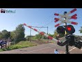 Spoorwegovergang Helvoirt 😍4K😍 //Dutch railroad crossing