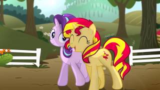 sunset shimmer x starlight glimmer (everytime we touch)