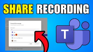 How To Share Microsoft Teams Recording (2026) (Step By Step Guide)