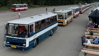 4. Sraz autobusů Karosa řady 700 - defilé na letišti