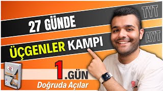 🟠Doğruda Açılar 🔺27 Günde TYT-AYT Üçgenler Kampı-1 🟩 9.Sınıf Üçgenler Kampı-1 📌2024