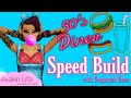 Avakin Life | Avakin Speed Builds | Build your very own 50s Diner 😱😱