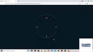 Javascript Clock | CSS Neumorphism Working Analog Clock UI Design