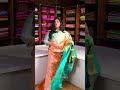 pure handloom kanchipattu floral peach saree with kuttu border kanchipattusarees kanchipattu