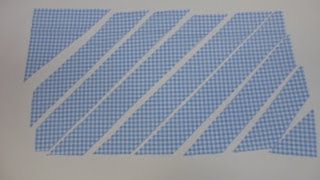 はぎれで作る　長～い バイアステープ★How to make a long bias tape.