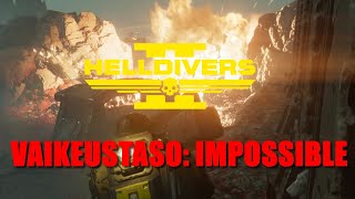 Helldivers 2 - Mahdoton vaikeustaso?