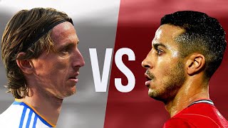 Luka Modric VS Thiago Alcântara - Who Is Better? - Crazy Skills & Goals - 2022 - HD