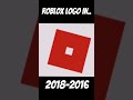 Roblox Logo Evolution.. #roblox #shorts