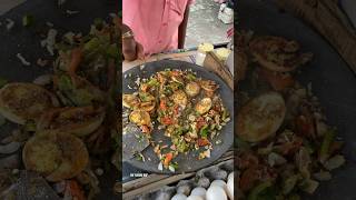 Bihar Special Vegetable Egg Fry #streetfood #bihar