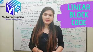 L 9 | Linear Block Code | Information Theory & Coding | Digital Communication | Vaishali Kikan