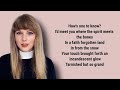 taylor swift ivy lyrics